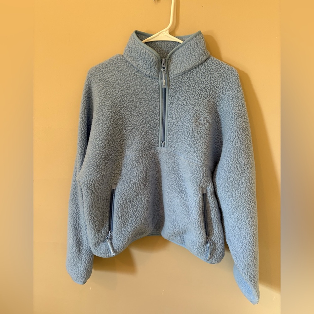 TNA Sky Blue Fleece Jacket